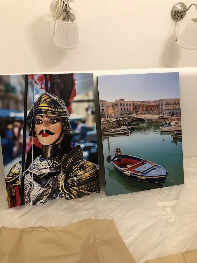 Applicazioni fotografiche su pannelli e altri supporti